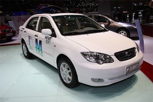 Auto elettriche dalla Cina