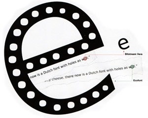 Premio design sostenibile per Ecofont